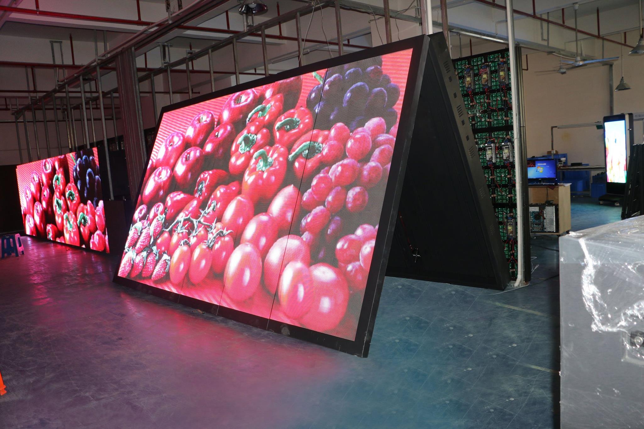 Front service led screen 