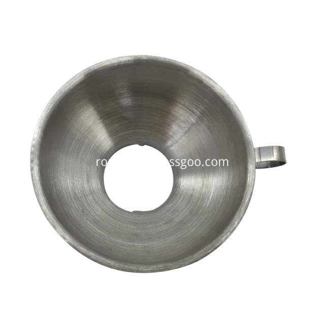 Entonnoir à confiture en acier inoxydable avec poignée à large bouche 2 Stainless Steel Jam Funnel With Handle Wide Mouth 2