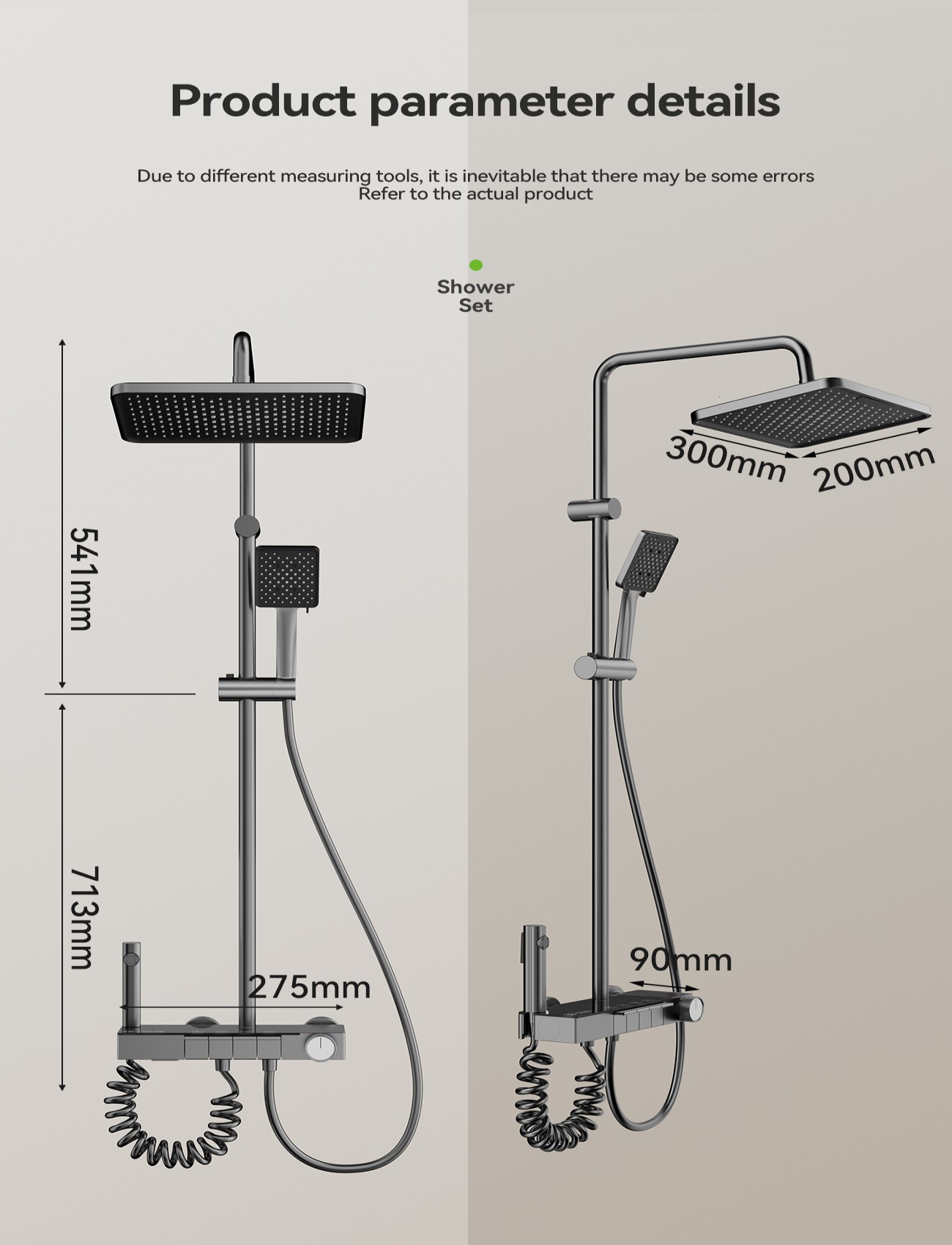 the size of shower mixer the size of shower mixer