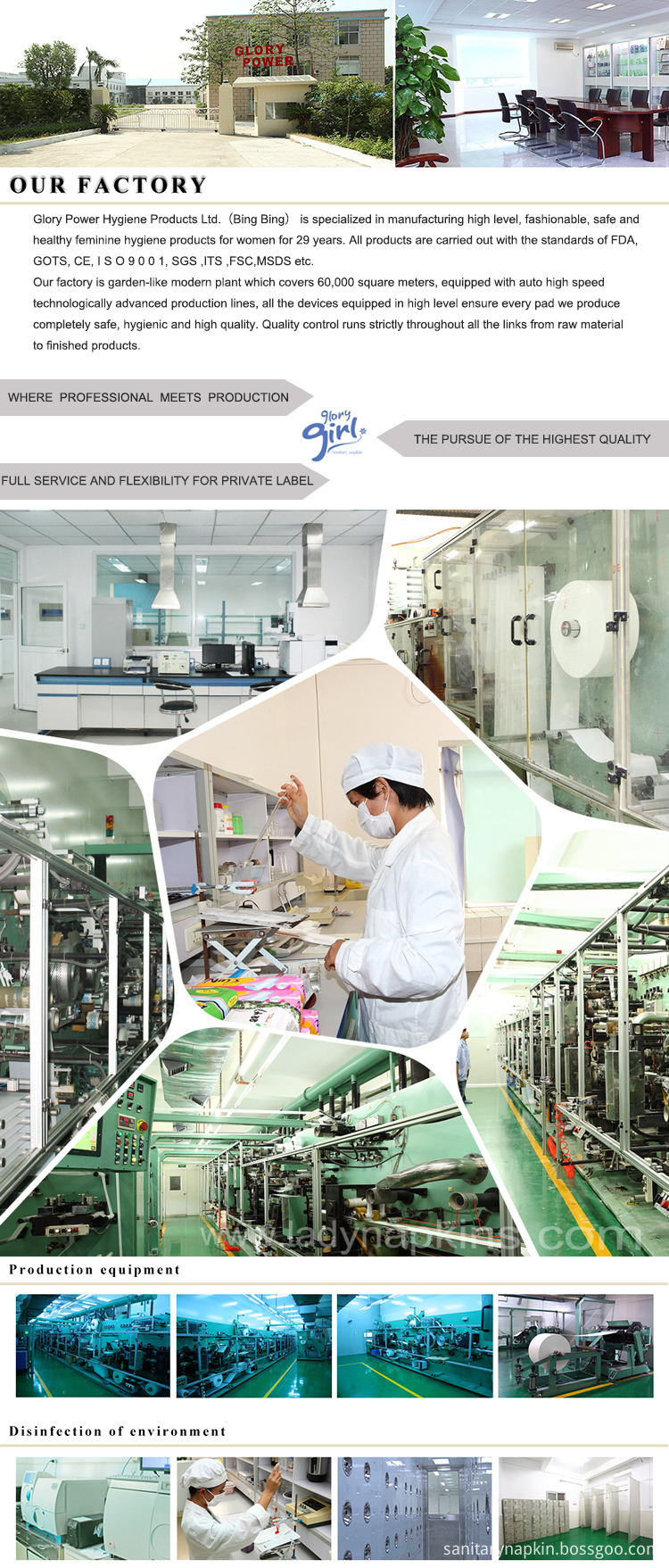 Factory Template Wholesale organic tampons cotton brands companies