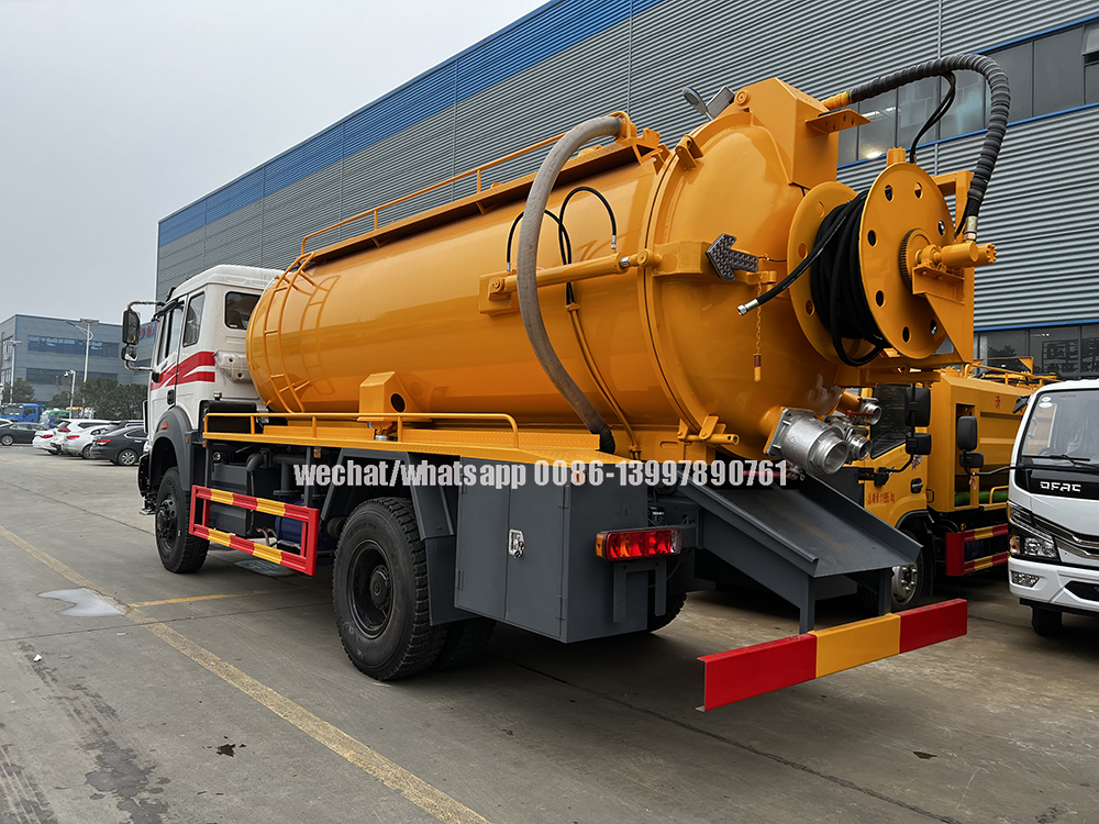 Combination vacuum & jetting truck for sale Combination vacuum & jetting truck for sale