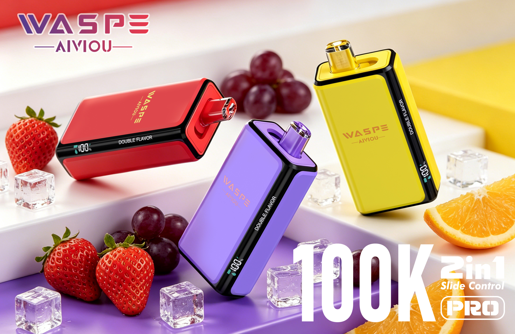 Waspe Double Flavor 100K pro (8) Waspe Double Flavor 100K pro (8)