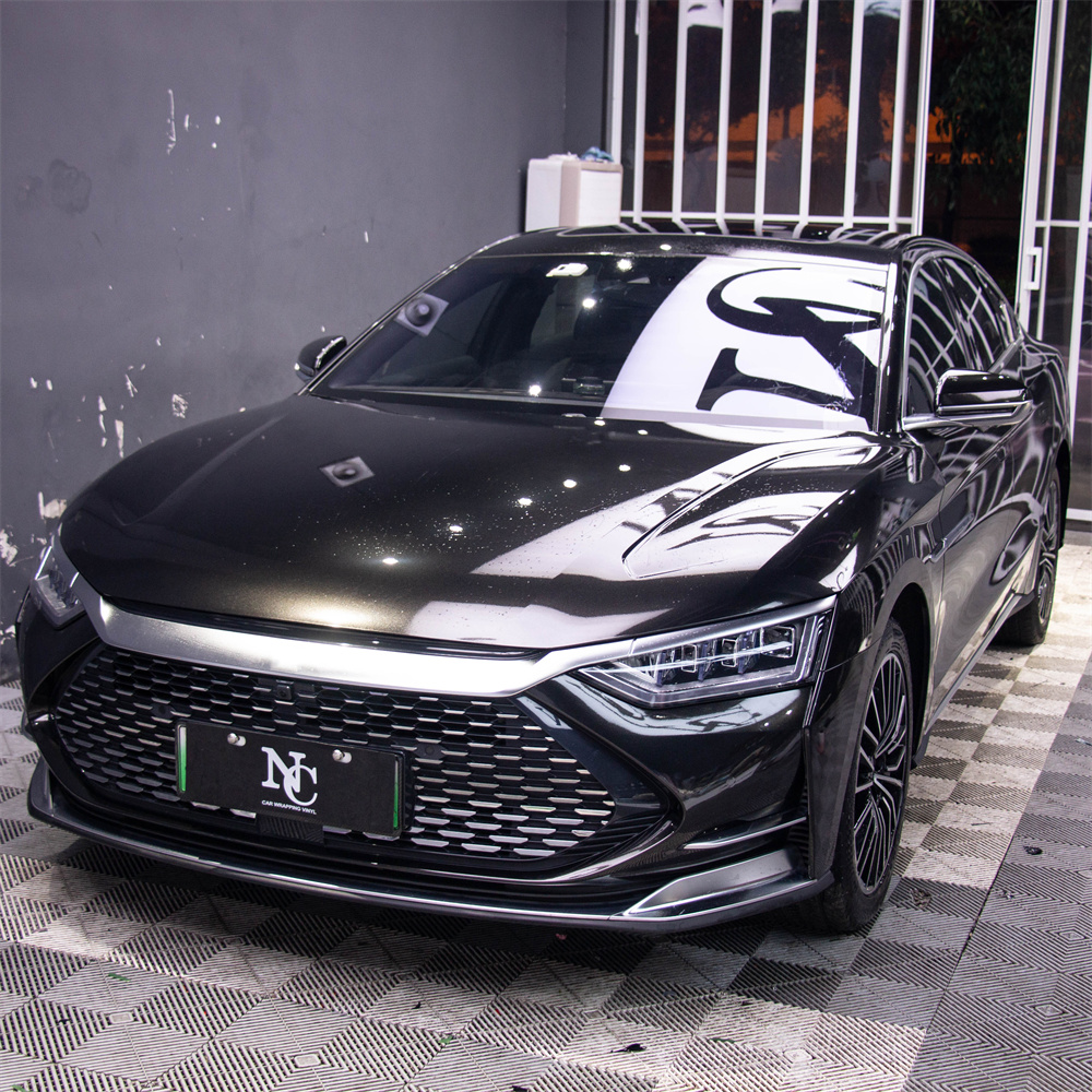 Metal Paint Black Vinyl Wrap Metal Paint Black Vinyl Wrap