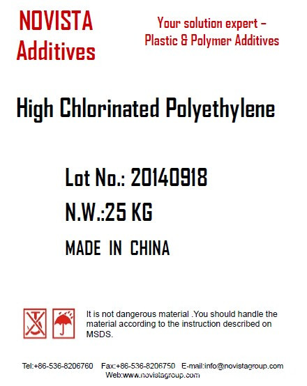 High chlorinated  Polyethylene HCPE