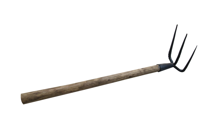 Three tooth rake Three tooth rake