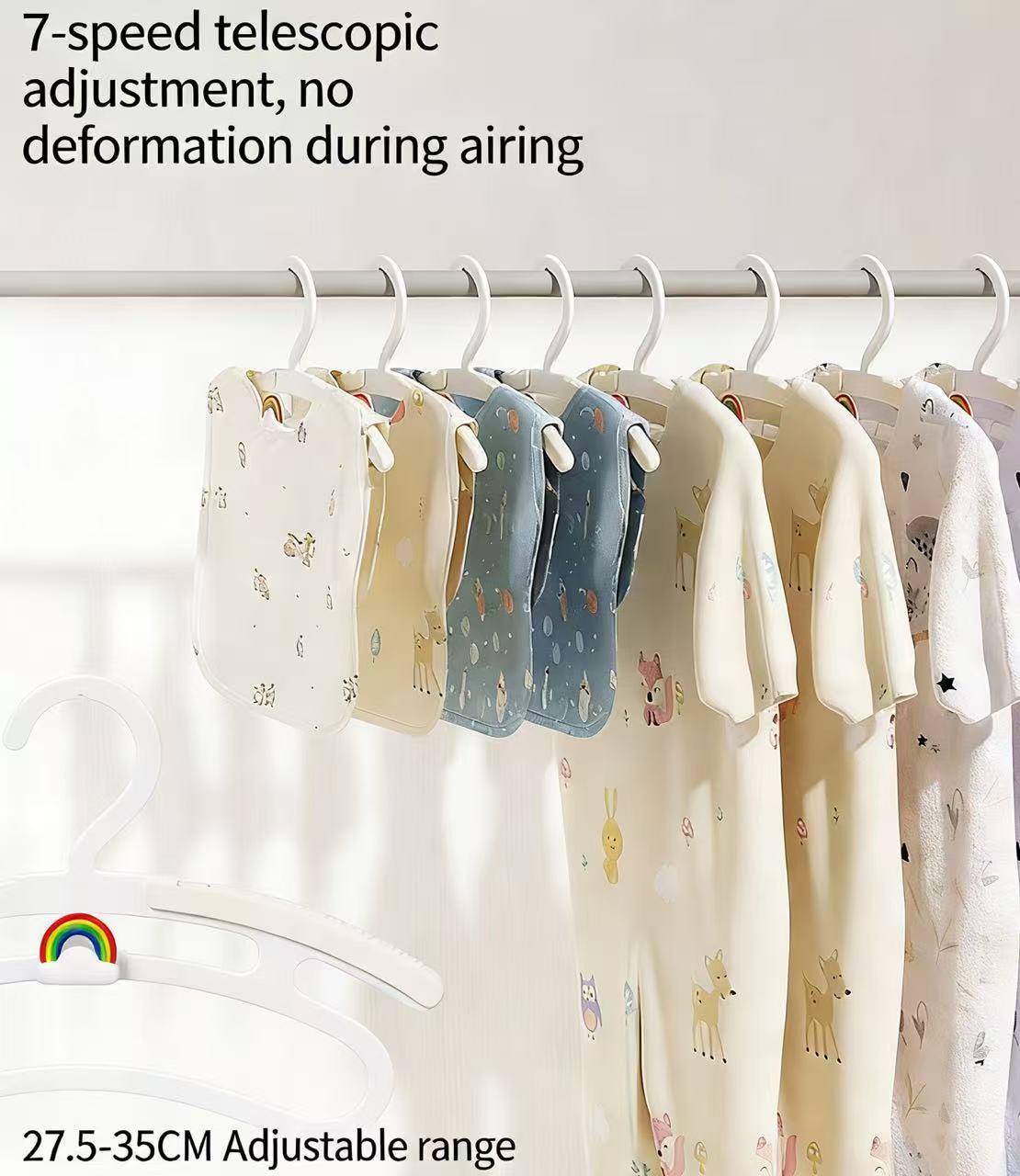 Colorful 4-Pack Baby Hangers Colorful 4-Pack Baby Hangers