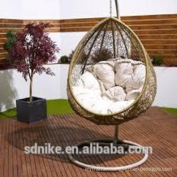 Garden Indoor Hanging Water Droplets Shaped Swing Chair Rattan