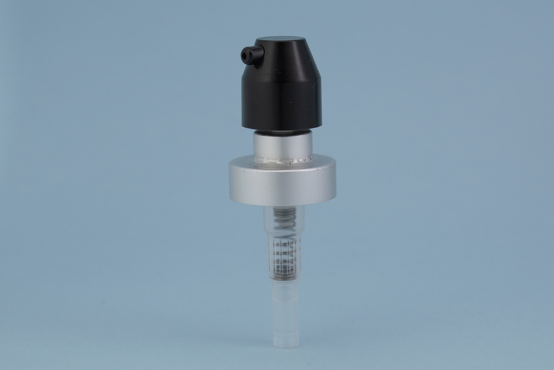 FEA 20 Matte Silver Crimp Treatment Pump With Aluminum Cap FEA 20 Matte Silver Crimp Treatment Pump With Aluminum Cap