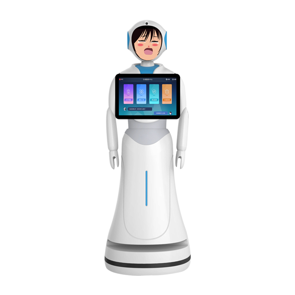 Daisy greeting robot