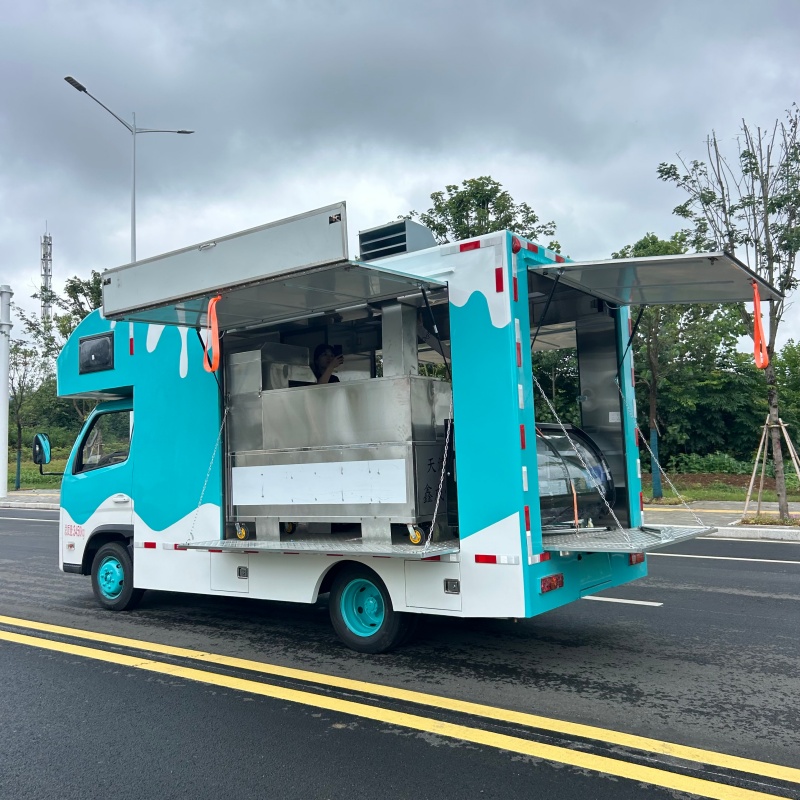 Burger Truck, Pop‑Up Unit For Smash Burger, Birria Taco Outdoor Street Business Burger Truck, Pop‑Up Unit For Smash Burger, Birria Taco Outdoor Street Business