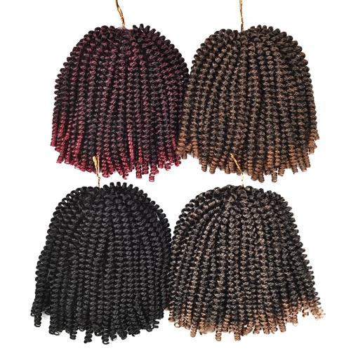 8Inch Synthetic Nubian Spring Twist Crochet Hair Extension Supplier, Supply Various 8Inch Synthetic Nubian Spring Twist Crochet Hair Extension of High Quality