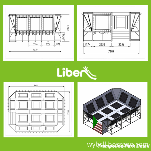 Liben Trampoline Park Detail4 Liben Trampoline Park Detail4