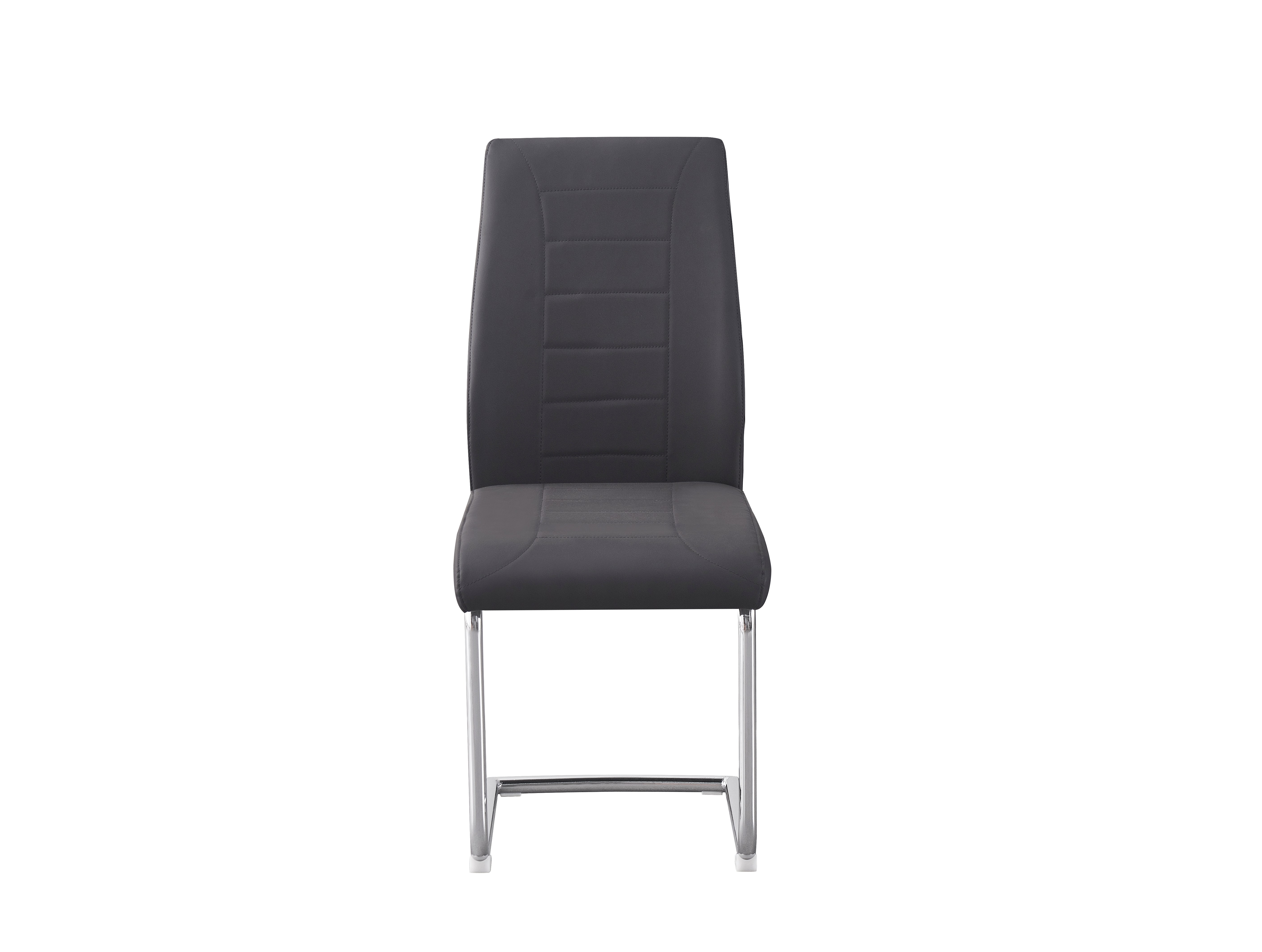 TL-23A43 dark grey PU chair1 TL-23A43 dark grey PU chair1
