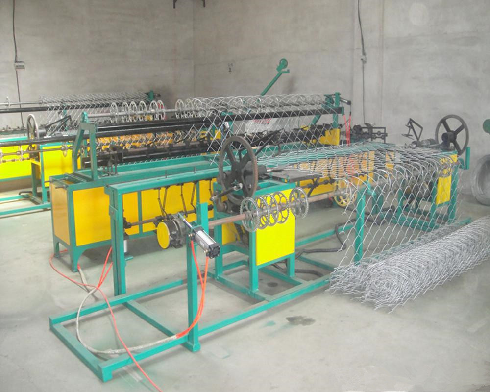 chain link mesh machine