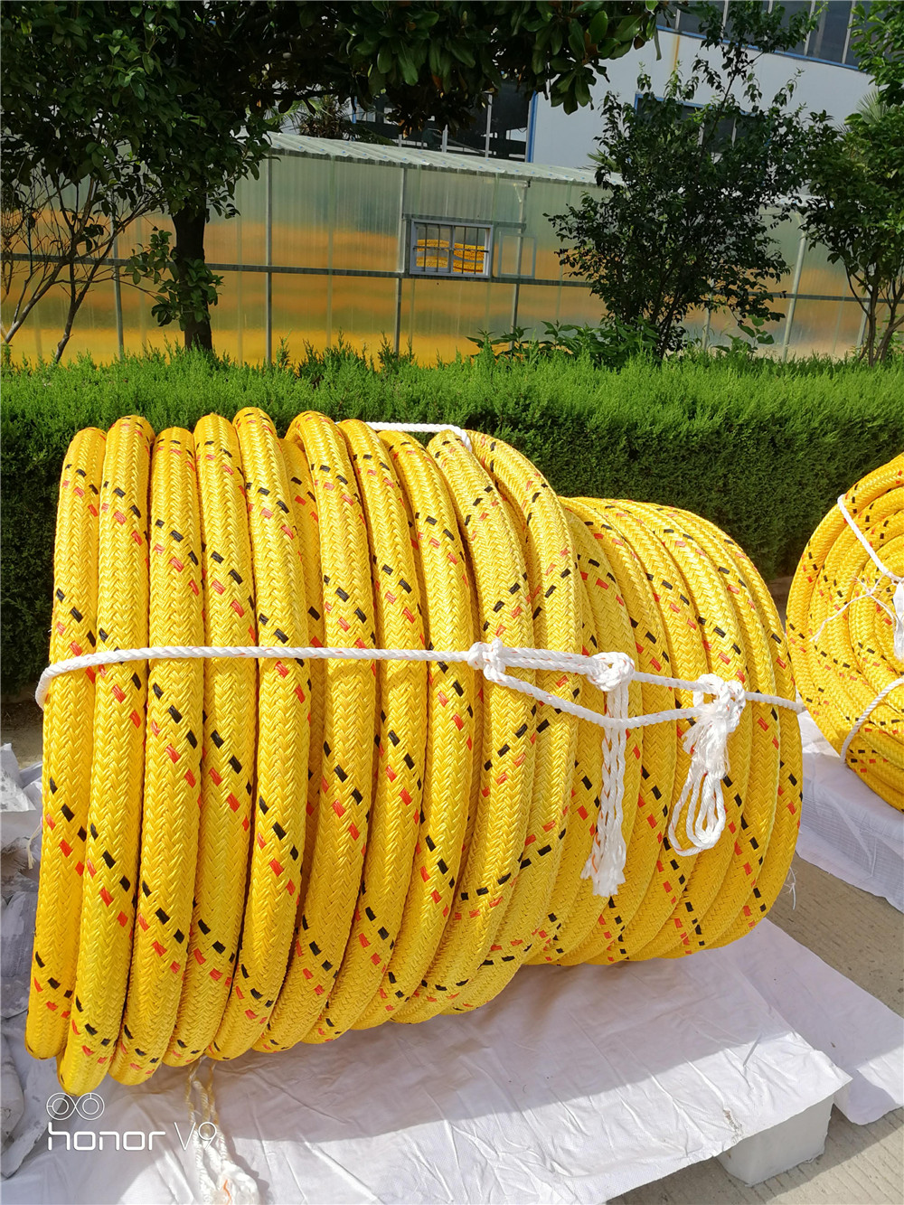 polyester UHMWPE Double Braided Rope