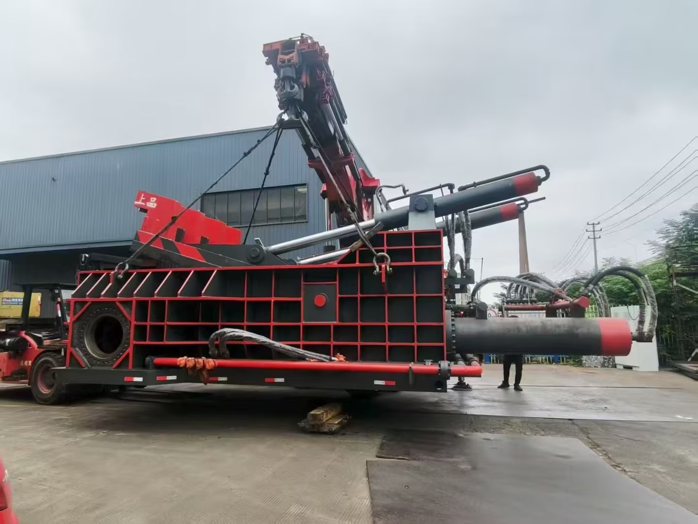 1000t hydraulic metal baler 1000t hydraulic metal baler