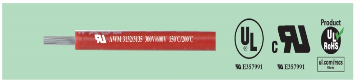 Silicone electrical wire UL3135 24# Silicone electrical wire UL3135 24#