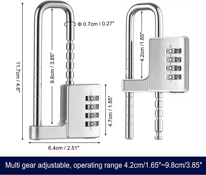 2 stainless lock 2 stainless lock
