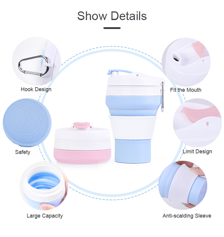 Tasse à café en silicone Silicone Coffee Cup