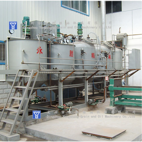 sunflower oil refine machine