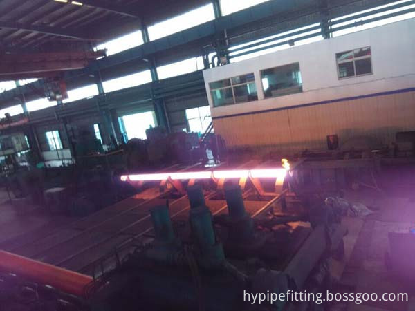 Seamless steel pipe production workshop Seamless steel pipe production workshop
