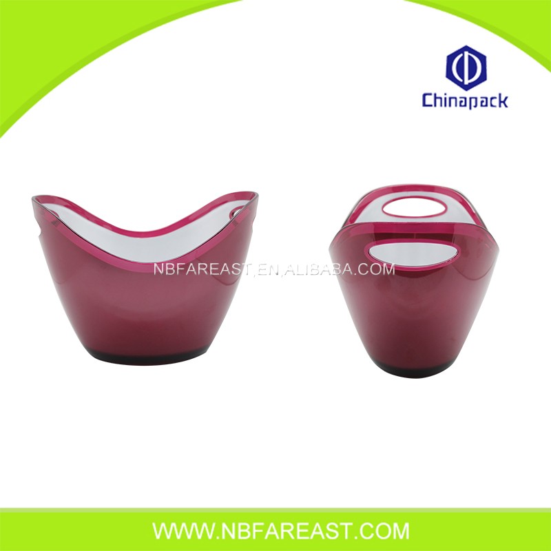 Wholesale high quality customized plastic ice bucket Wholesale high quality customized plastic ice bucket