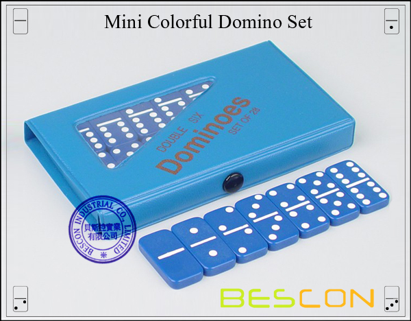 Mini Colorful Domino Set Mini Colorful Domino Set