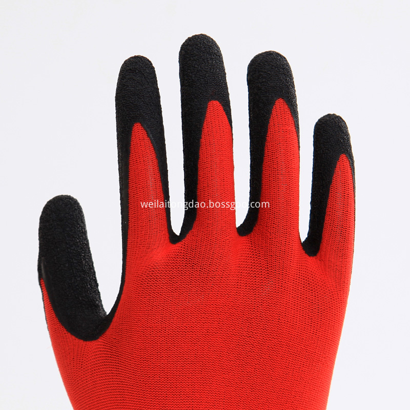 Latex Coating Crinkle Finished Gloves