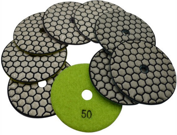 Dry Diamond polishing pad