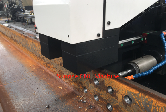 single head beam drilling