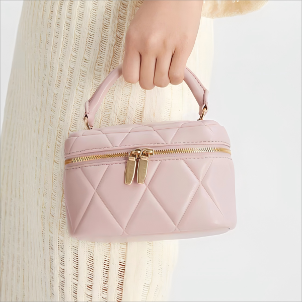2025 Summer Fashion Striped Chain Box Handbag 2025 Summer Fashion Striped Chain Box Handbag