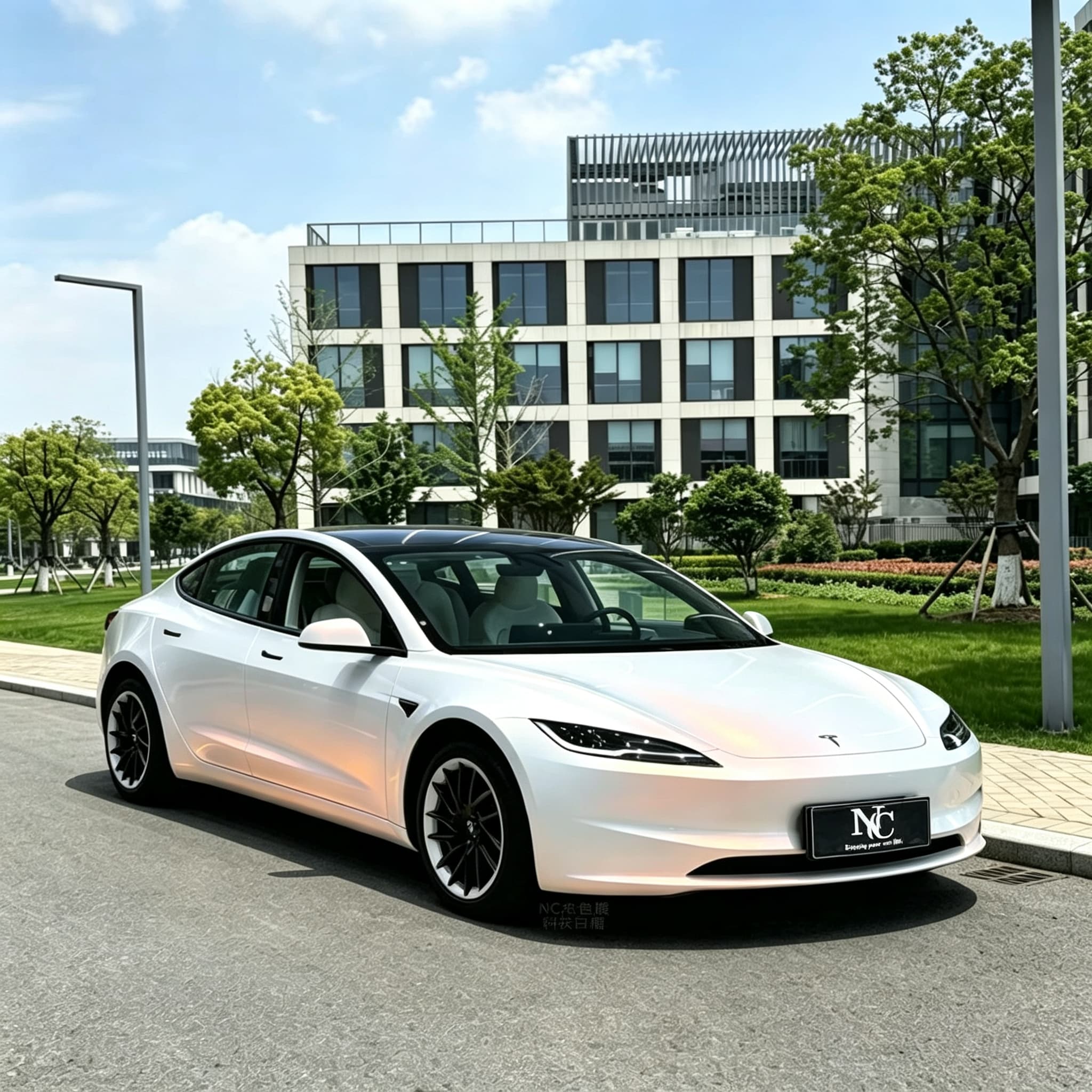 Self-Healing Tech-White Orange Car Wrapping Self-Healing Tech-White Orange Car Wrapping