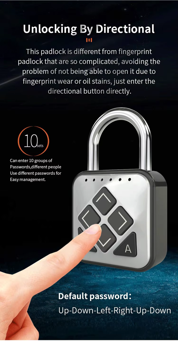 2 Directional Combination Padlock 2 Directional Combination Padlock