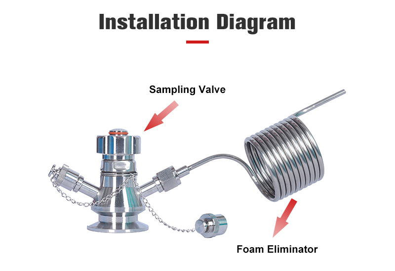 Spiral Type Foam Eliminator Spiral Type Foam Eliminator