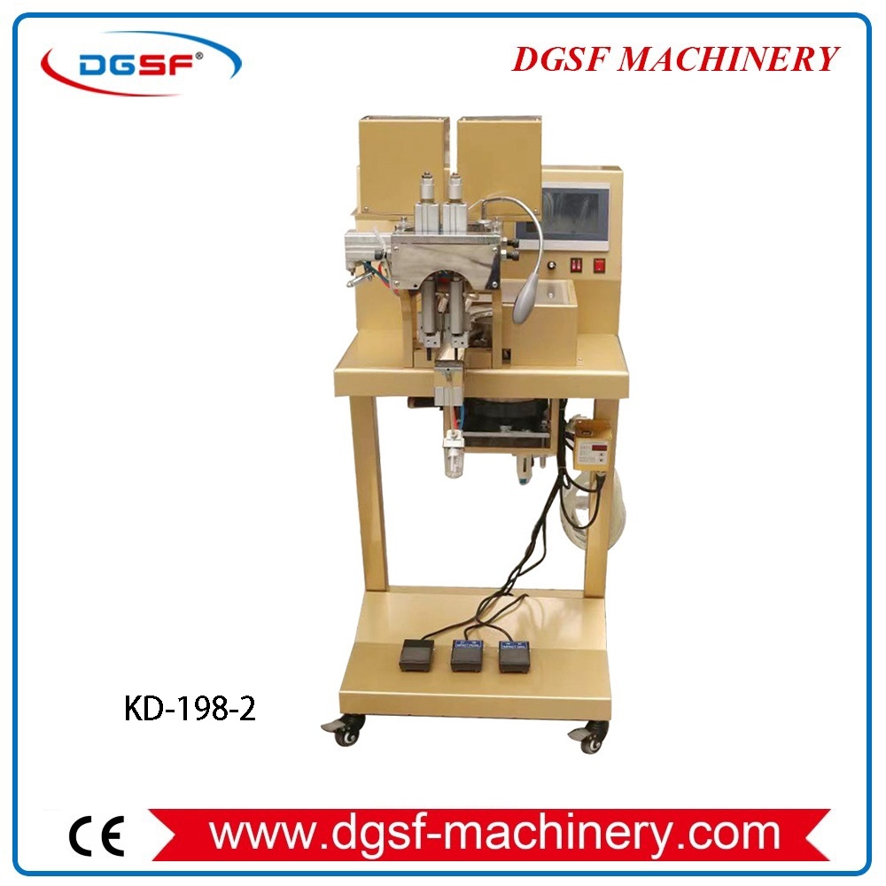 KD-198-2 Automatic(Double head) four claws base button plastic pearl attaching machine (1) KD-198-2 Automatic(Double head) four claws base button plastic pearl attaching machine (1)