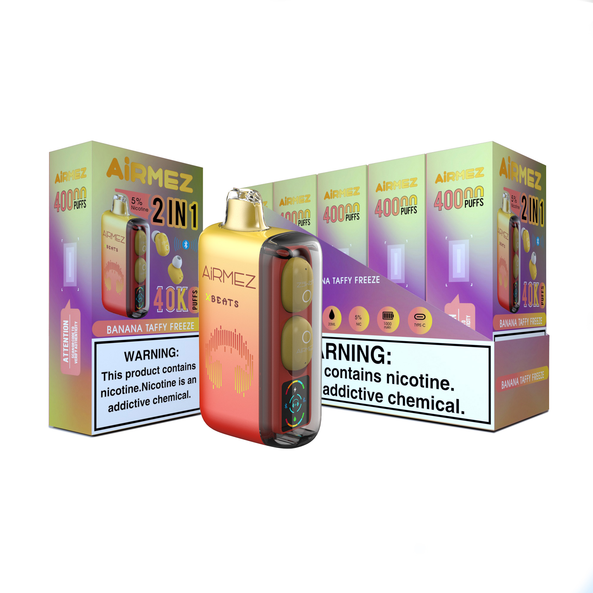 AIRMEZ XBEATS 40k puffs (2) AIRMEZ XBEATS 40k puffs (2)