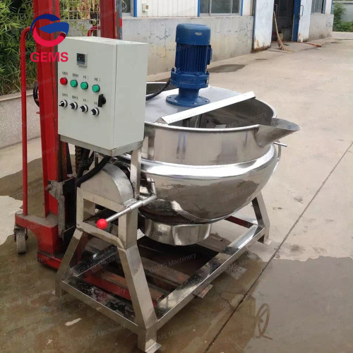 Potato Boiling Cheese Making Jacketed Kettle With Agitador for Sale, Potato Boiling Cheese Making Jacketed Kettle With Agitador wholesale From China
