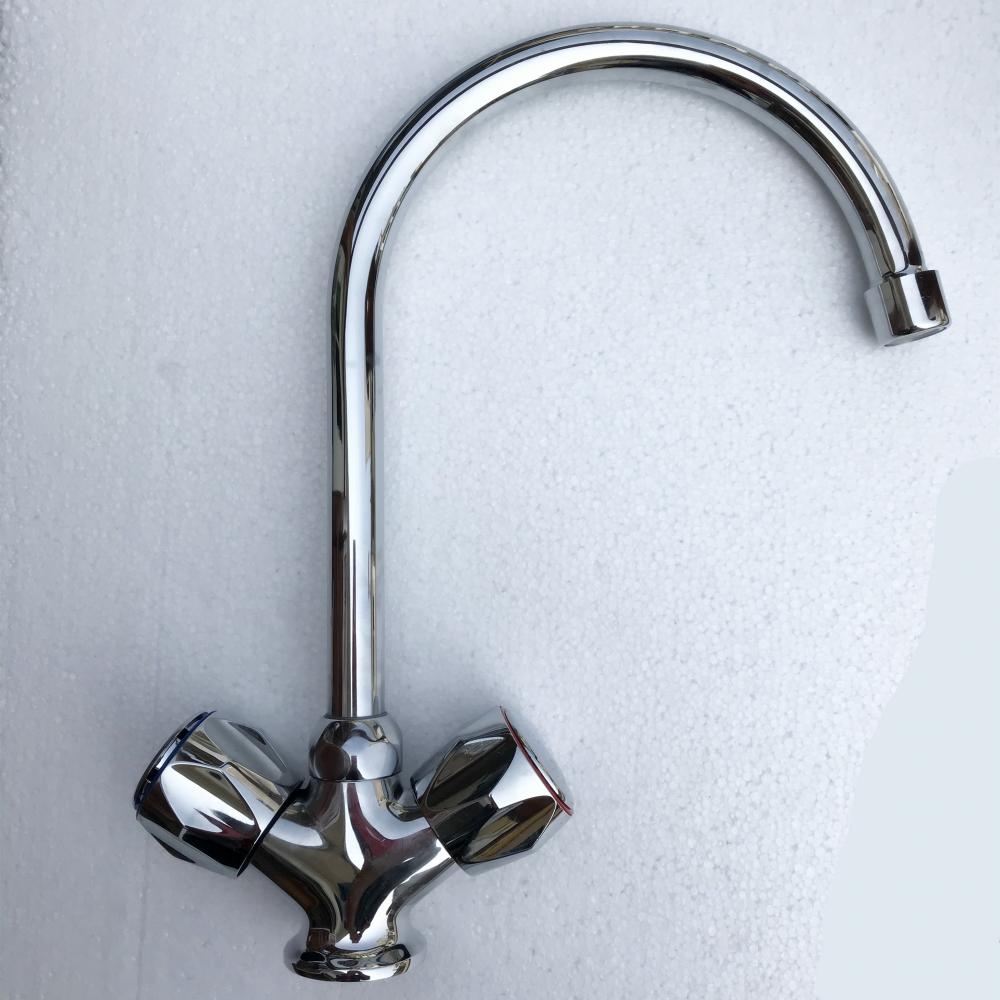 hot and cold kitchen faucet 