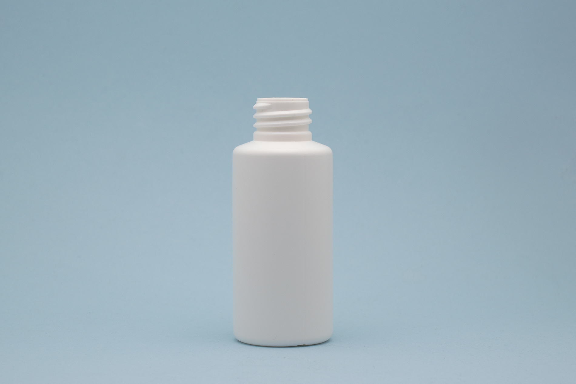 50 ML White HDPE Plastic Cylinder Bottles with 20/410 neck 50 ML White HDPE Plastic Cylinder Bottles with 20/410 neck