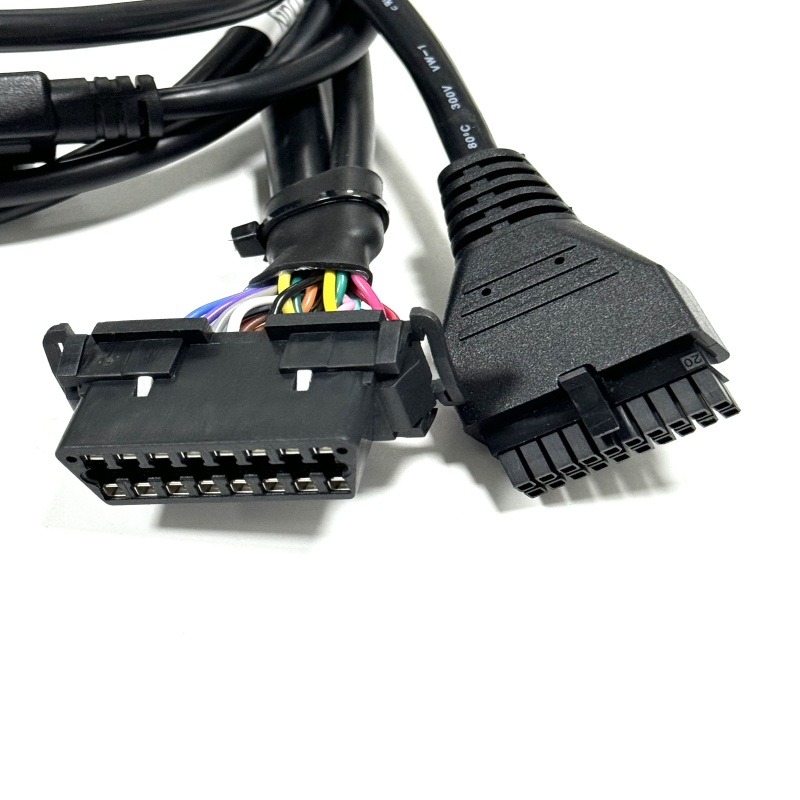 OBD Y Cable (24V) with Kia OBD Female, Molex 20P & BMW 10P Connector OBD Y Cable (24V) with Kia OBD Female, Molex 20P & BMW 10P Connector
