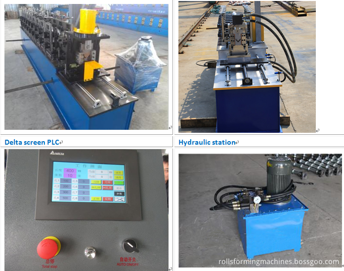 L angel roll forming machine