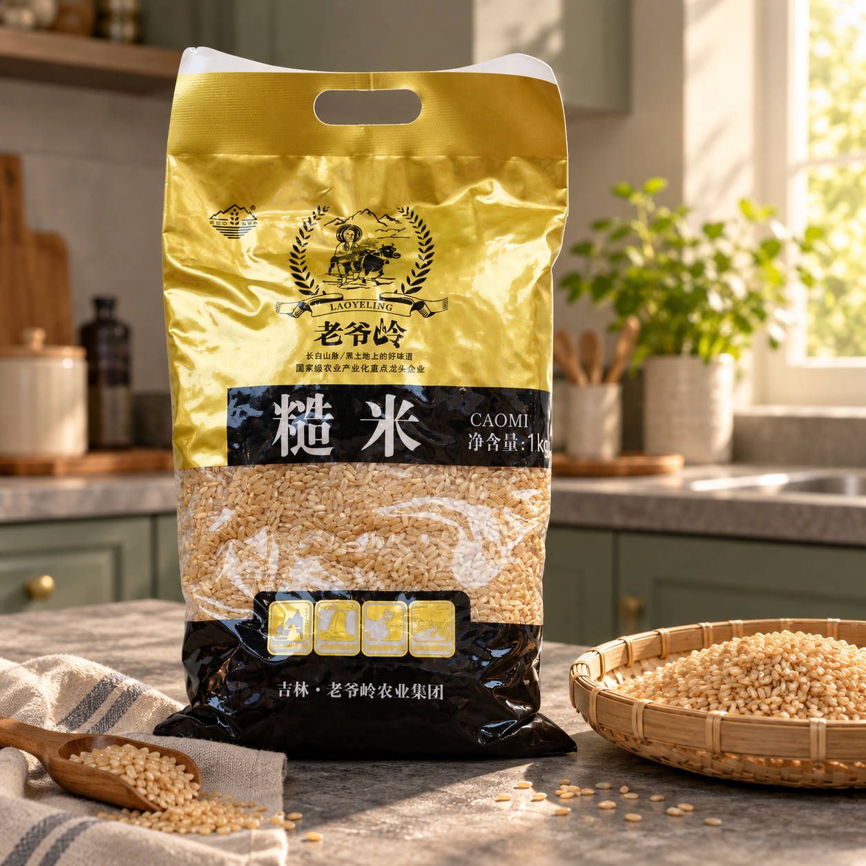 Organic mixed grain brown rice4 Organic mixed grain brown rice4