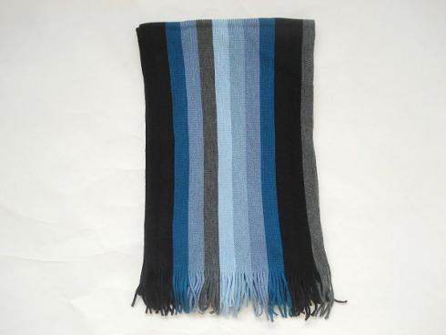 Mens stripe scarf