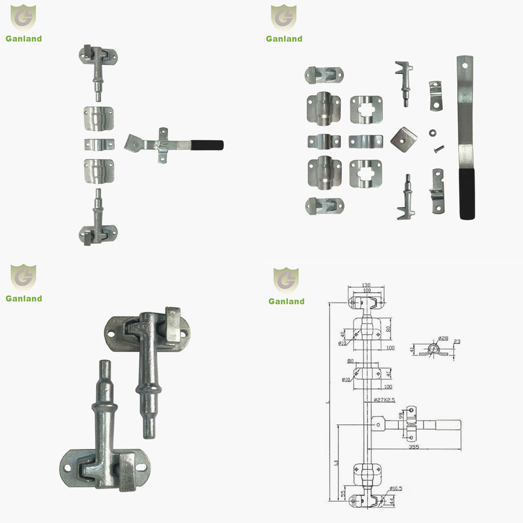 Complete Heavy Duty Truck Rear Door Lock Kit 27mm Complete Heavy Duty Truck Rear Door Lock Kit 27mm