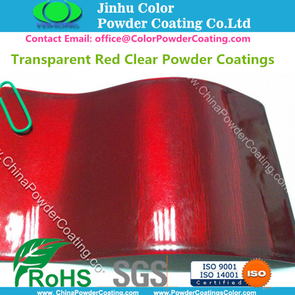 Transparent Red Powder Coating/ ChiinaPowderCoating.com