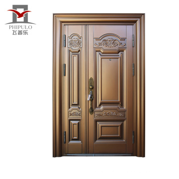 Top Sales New Design Entrance Steel Security House Safety Door Iron Gate Design Iron Sliding Door Gate China Manufacturer