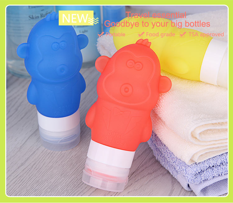 I-Bag ye-Travel ye-Silicone Silicone Travel Bag