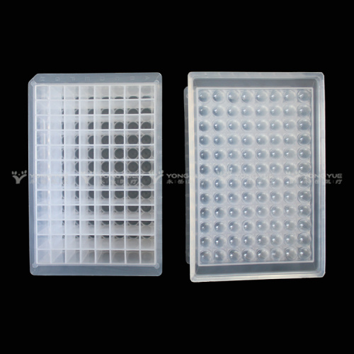 Best 2.2ml 96 square well plate U-bottom H Style Manufacturer 2.2ml 96 square well plate U-bottom H Style from China