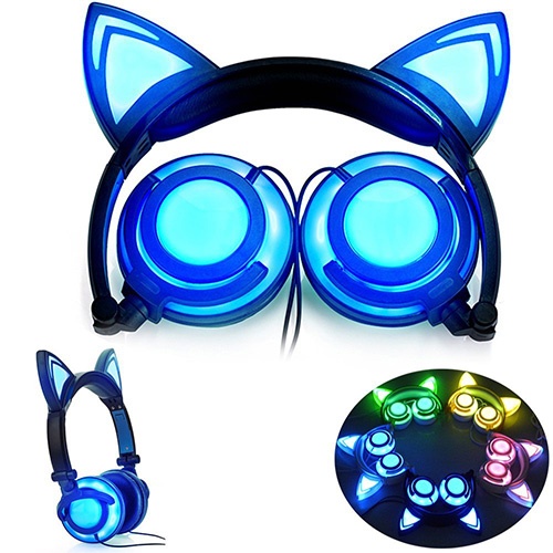 Led Cat Headphones