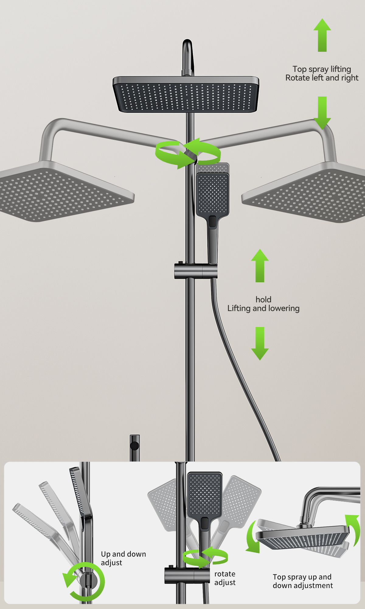 the usage of 4119 digital shower the usage of 4119 digital shower